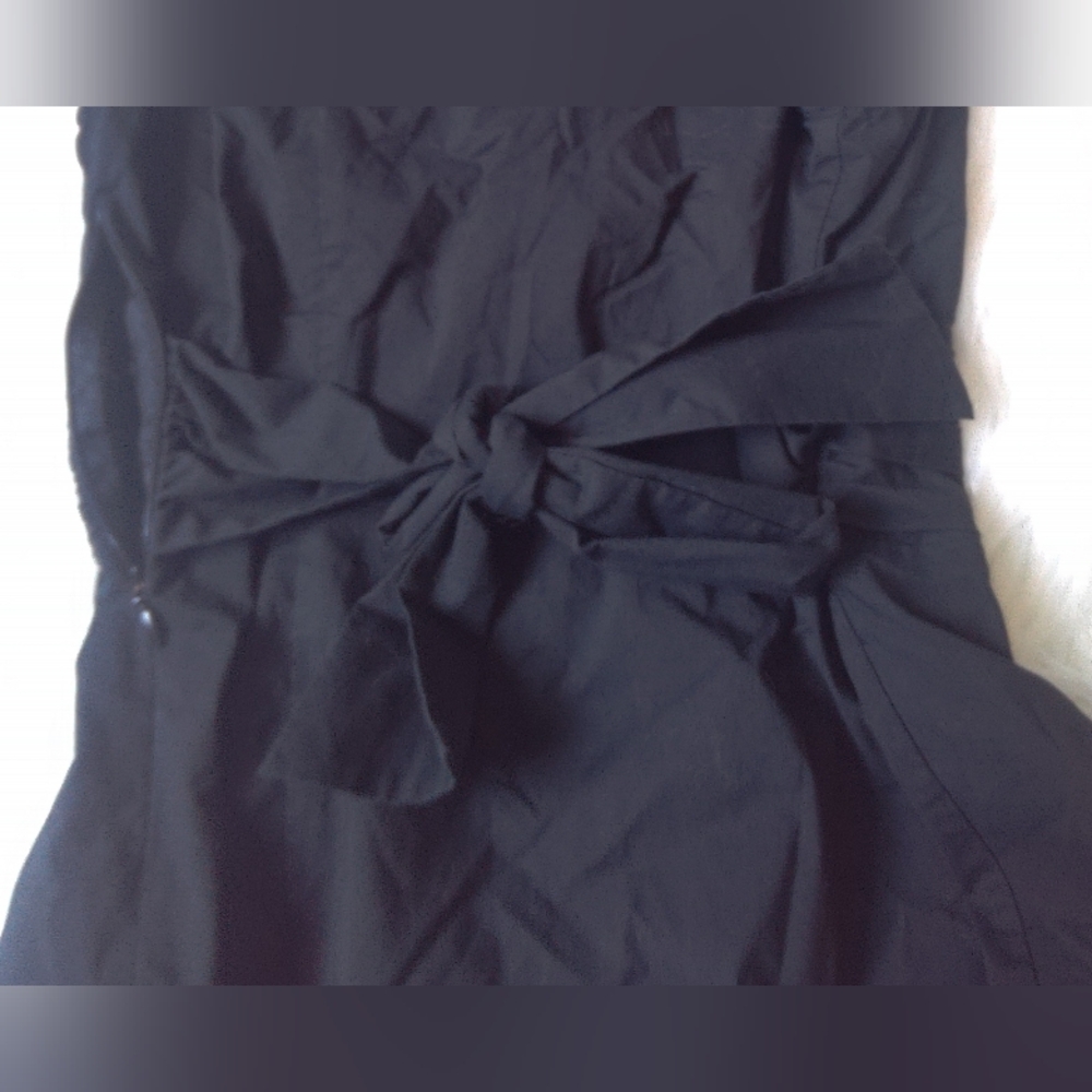 Black Sleeveless Tank Top Size Size 6 - Picture 3 of 4